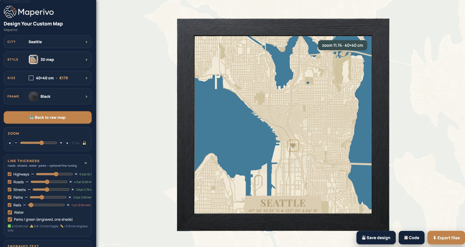 Let customers personalize the map. Keep production connected.