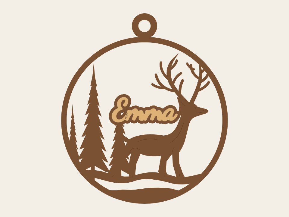 Christmas Ornament Generator preview