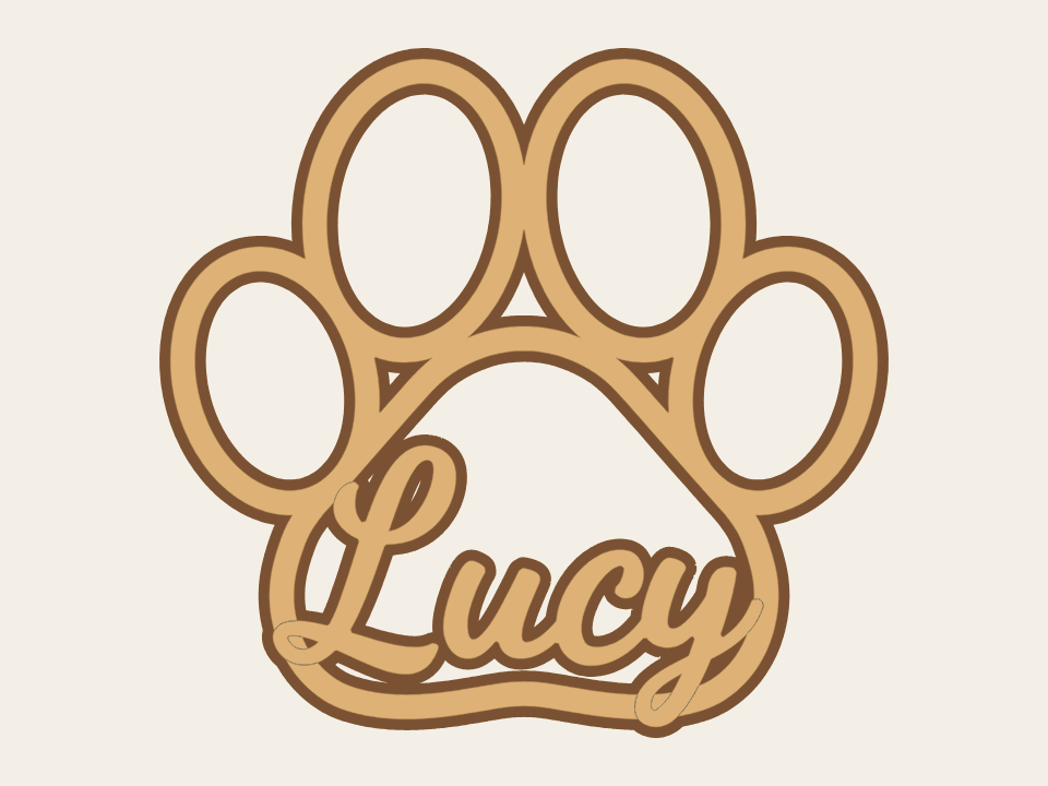 Paw & Pet Tag Generator preview