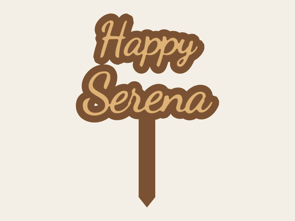 Cake Topper Generator preview
